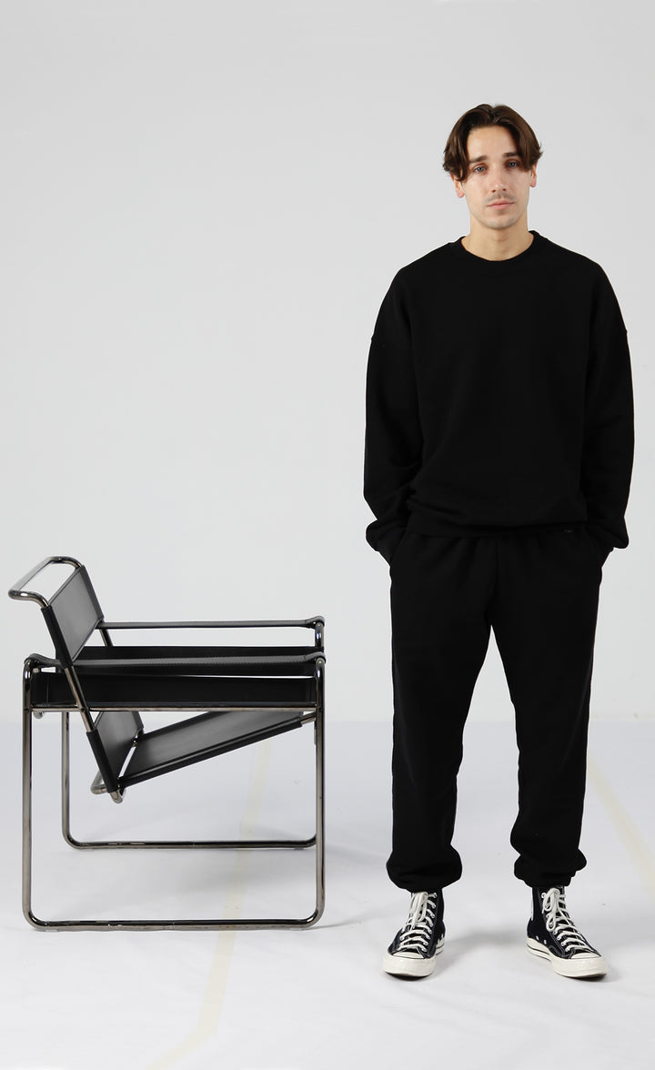 black crewneck "located in paris"