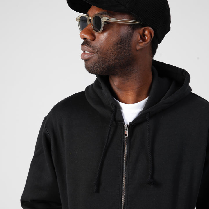 black zipped "located in LA"