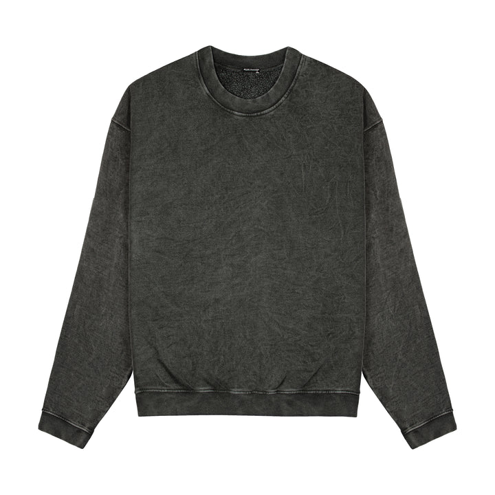 faded crewneck "located in paris"