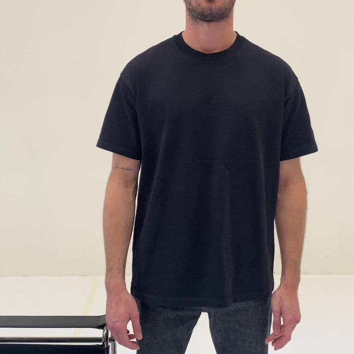black tee "located in paris"